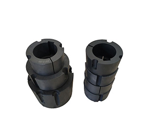 Steel shaft clamping device