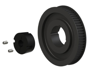 Plain bore timing pulley